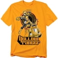 thumbnail image 1 of Power Rangers T-Shirt Yellow Ranger Unisex Graphic Tee For Men & Women Gold&nbsp;, 1 of 7