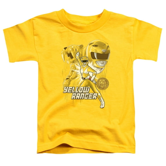 Power Rangers Yellow Ranger Toddler T-Shirt Yellow
