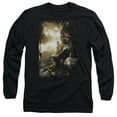 thumbnail image 1 of Power Rangers Yellow Zord Poster Long Sleeve Adult 18/1 T-Shirt Black, 1 of 1