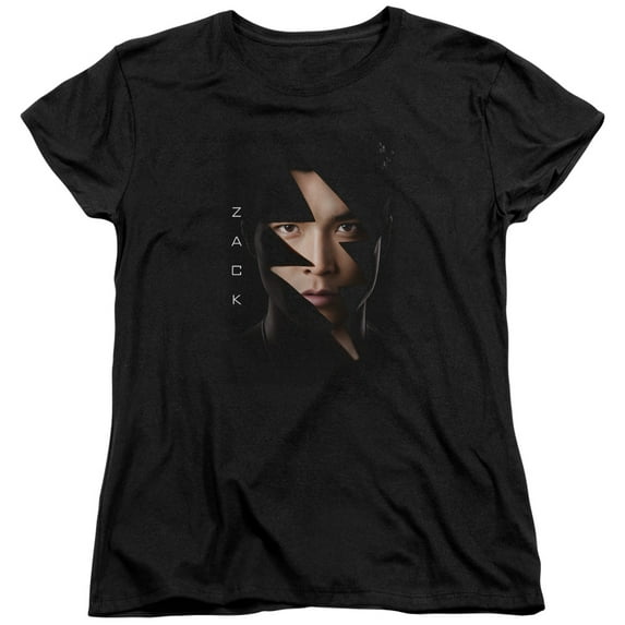 Power Rangers - Zack Bolt - Women's Short Sleeve Shirt - Medium