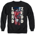 thumbnail image 1 of Power Rangers Zedd Deco Adult Crewneck Sweatshirt Black, 1 of 2