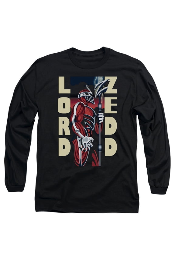Power Rangers - Zedd Deco - Long Sleeve Shirt - Large