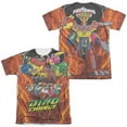 thumbnail image 1 of Power Rangers Men's  Zord Power  Sublimation T-shirt White, 1 of 2