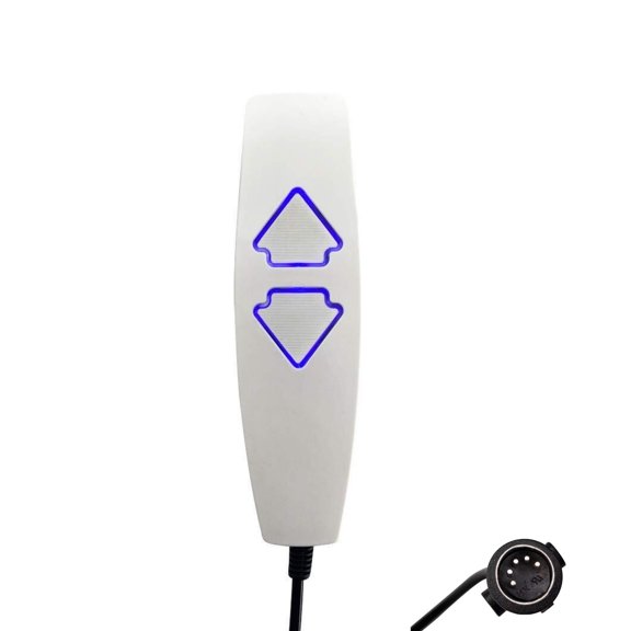 Power Recliner 2 Button 5 Pin Remote Hand Control with USB and Backlight