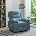 thumbnail image 1 of Power Recliner Chair With Adjustable Massage Function, Recliner Chair With Heating System For Living Room 38.1"(L) x 36.6"(W) x 40.5"(H), 1 of 9