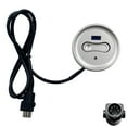 thumbnail image 1 of Power Recliner Kaidi 2 Button 5 Pin Round Switch Hand Control Model KDH239-002 with USB Port for Lift Chairs, 1 of 6