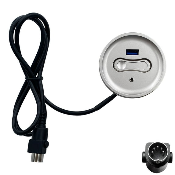 Power Recliner Kaidi 2 Button 5 Pin Round Switch Hand Control Model KDH239-002 with USB Port for Lift Chairs