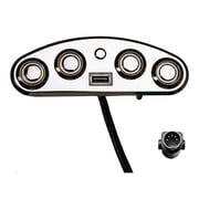 Power Recliner Lift Chair Electric Sofa Mulin 5 Button 5 Pin Hand Control Model MLSK35-D2 Right Replacement with USB