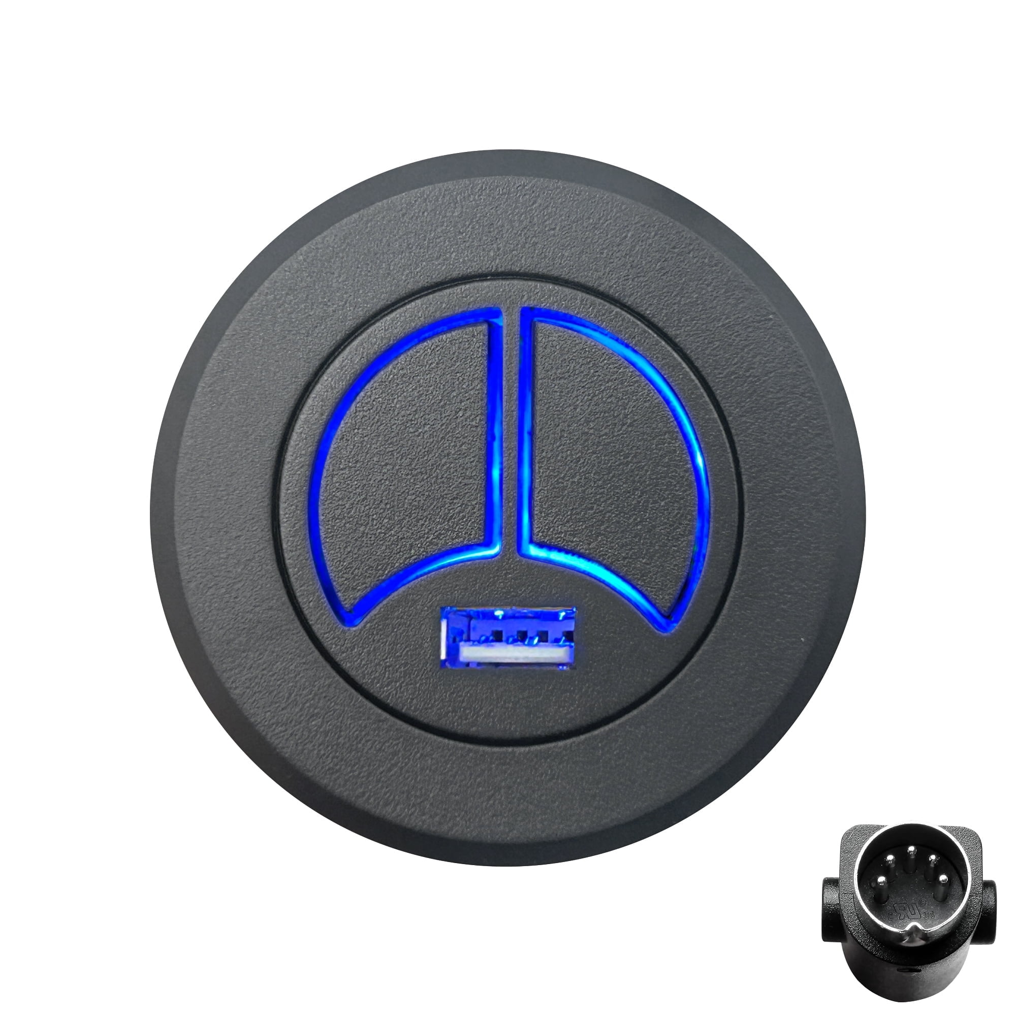 Power Recliner Lift Chair Emomo 2 Button 5 Pin Switch Hand Control Model RemoP20 Replacement with USB