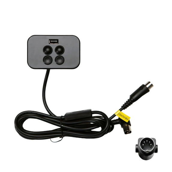 Power Recliner Lift Chair Raffel Systems 4 Button 5 Pin Hand Control Model CTR UR2 10 Replacement with USB
