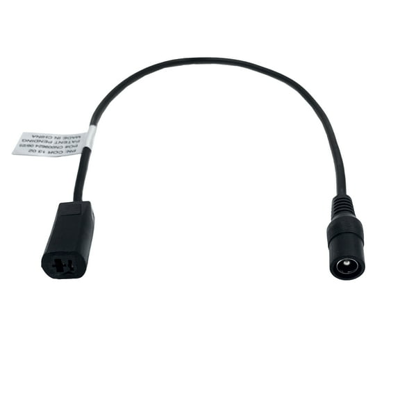 Power Recliner Lift Chair Raffel Systems Conversion Cable Barrel Male Connector to 2 Pin Female Connector Model COR 13 02 Replacement