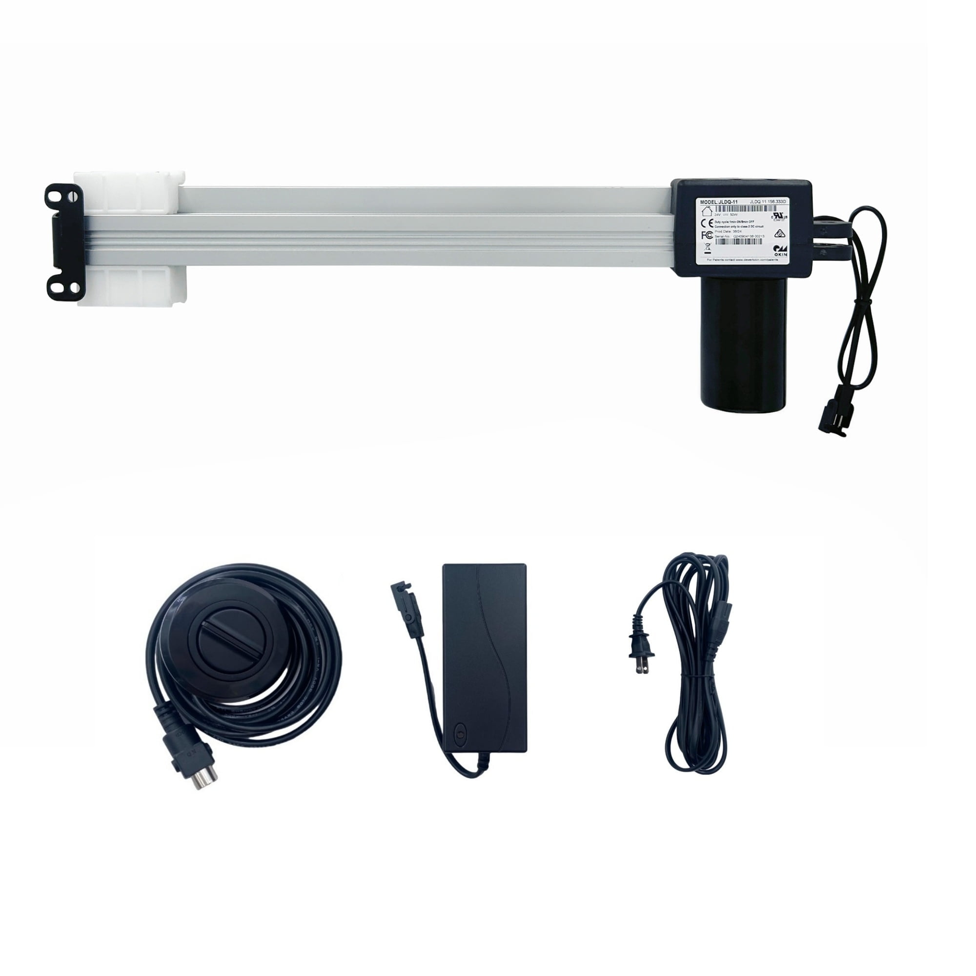Okin Linear Actuator Motor Kit Model JLDQ.11.156.333D for Power Recliner Lift Chairs