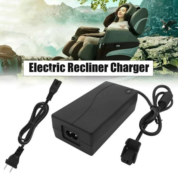 Power Recliner Power Supply, Aousthop AC/DC Switching Power Supply Transformer with AC Power Wall Cord 29V/24V 2A Adapter Compatible for Lift Chair or Power Recliner