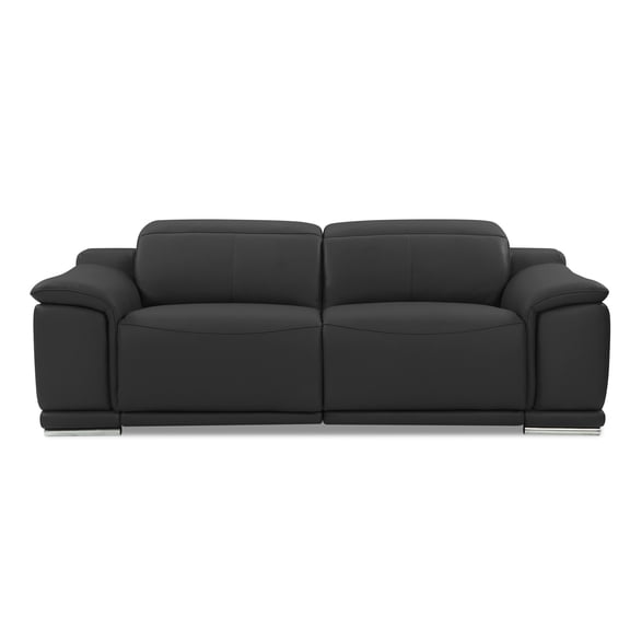 Power Reclining Sofa | Best for Relaxing in Front of TV | Brazilian Wood & Italian Leather | 3 - layer Support