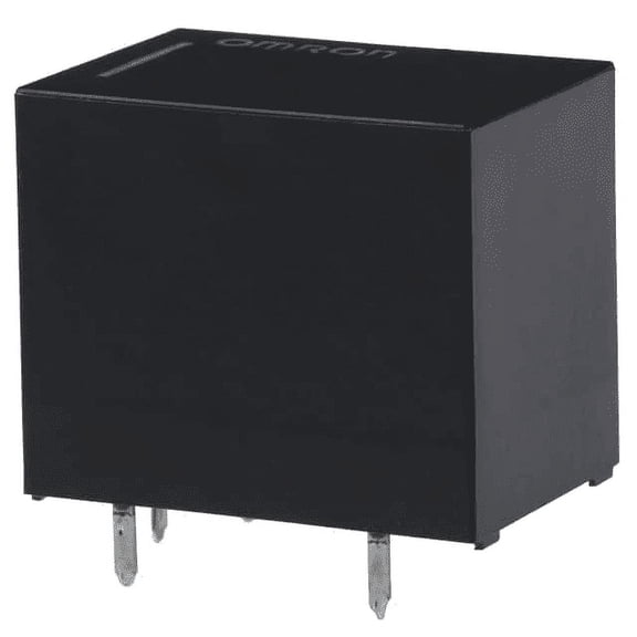 Power Relay; 5 VDC 10 Amps; 1C SPDT; PC Board Enclosure R: Fully sealed