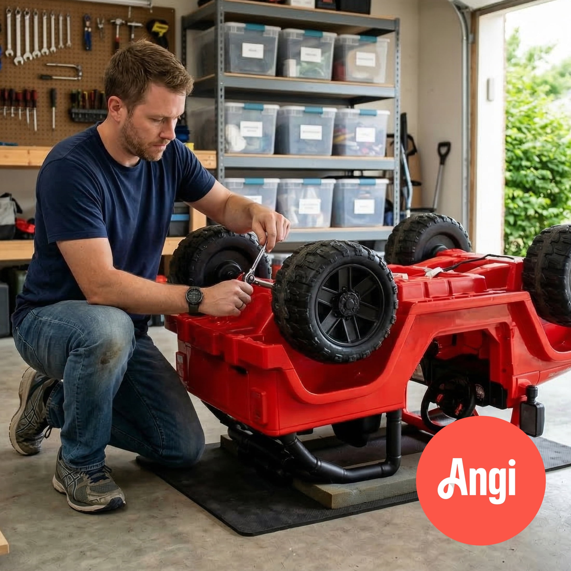 Power Ride on Wheel Assembly