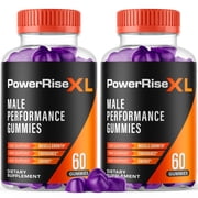 Power Rise XL Mens Gummies Advanced Formula Chewable Supplement 120 Gummies