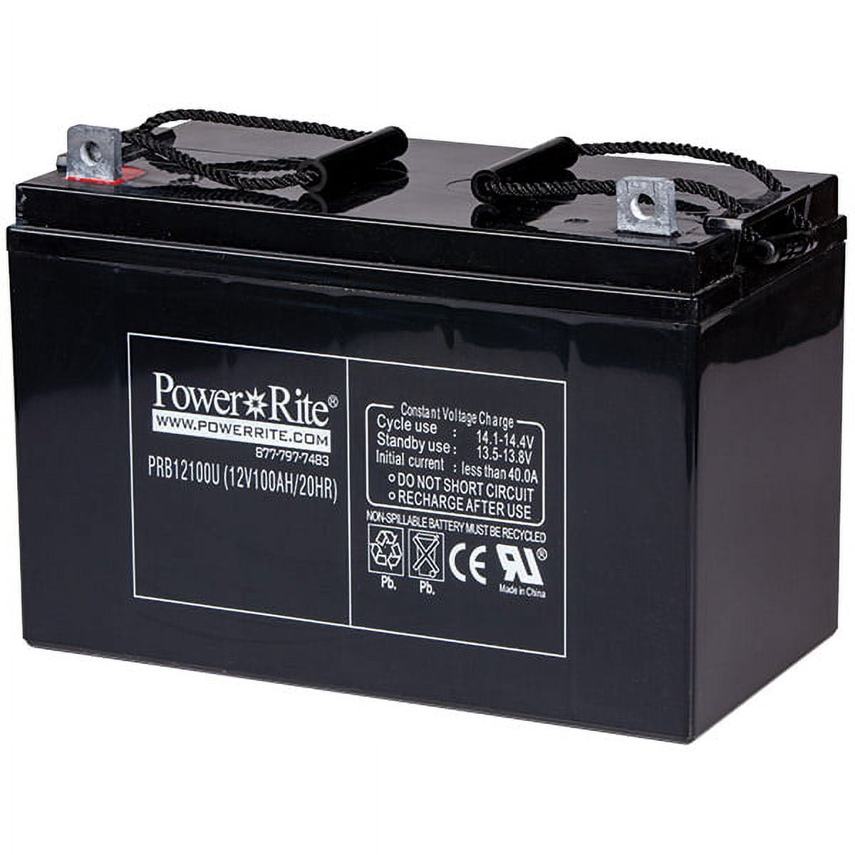 Power Rite Battery, 12V, 100 Ah (1 Unit) - Walmart.com