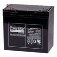 thumbnail image 1 of Power Rite® Battery, 12V, 55 Ah (Nut & Bolt Connection), 1/Each, 1 of 1