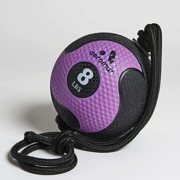 Power Rope Medicine Ball in Purple