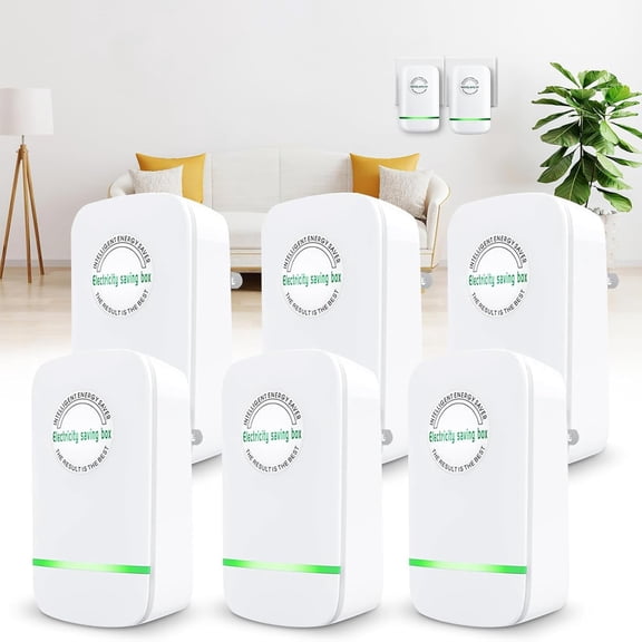 Power Saver Pro, Stop Watt Energy Saving Device, Electricity Saving Box, Intelligent Pro Power Electric Saver, Plug in Energy Saver Power Strips for Household Office, US Plug 90V-250V 30KW