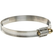 Power-Seal SS Hose Clamp, Worm-Drive, SAE Size 56, 3-1/16 to 4 Diameter Range, 1/2 Bandwidth Pack of 10