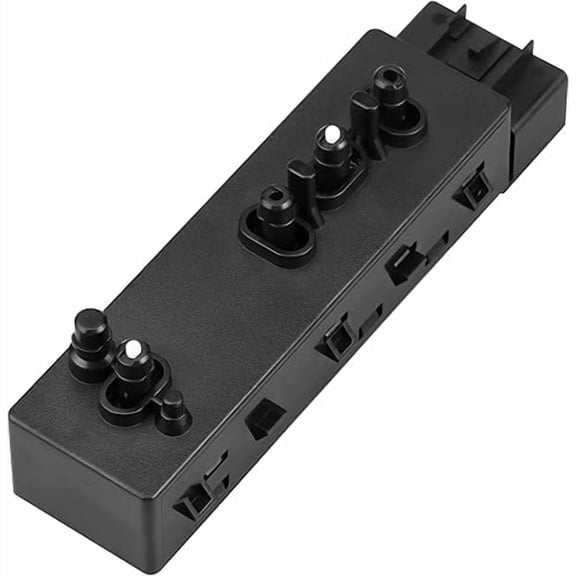 Power Seat Switch for Chevy Camaro Equinox Malibu 2010-2019, Cadillac, GMC, Buick, Front Left Driver Side Seat Adjuster Button Switch, 25974714 12451497