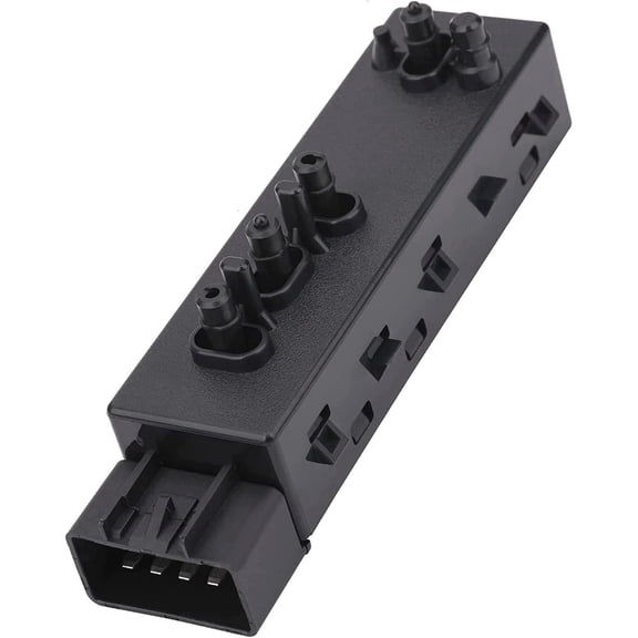 Power Seat Switch Recliner Tilt Adjust Control 8 Ways Front Left Driver Side Compatible with Chevrolet Chevy Camaro/Equinox/Malibu 2010-2019,Cadillac/Buick/GMC Replacement OEM 25974714 12451497