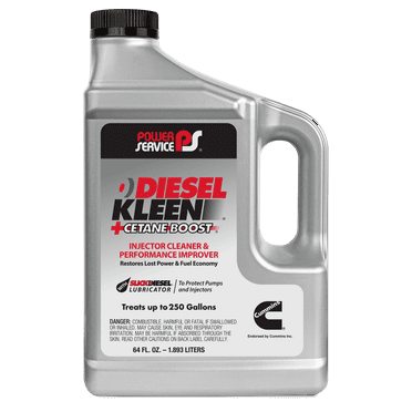 Power Service Diesel Kleen + Cetane Boost 64-oz 6/1 Per Case