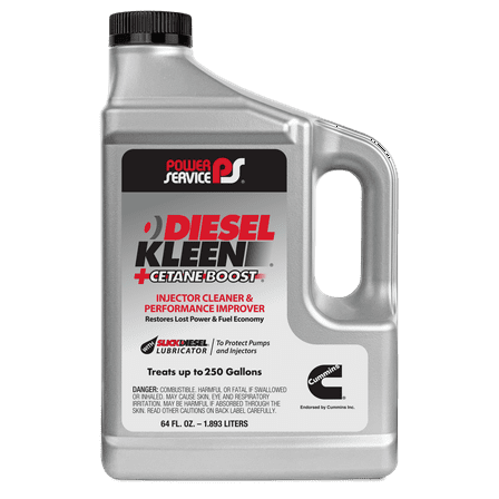 Power Service Diesel Kleen + Cetane Boost 64-oz 6/1 Per Case