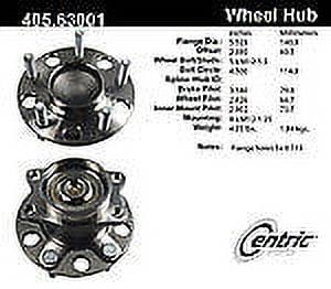 Power Slot 405.63001E Centric C-Tek Hub Assembly