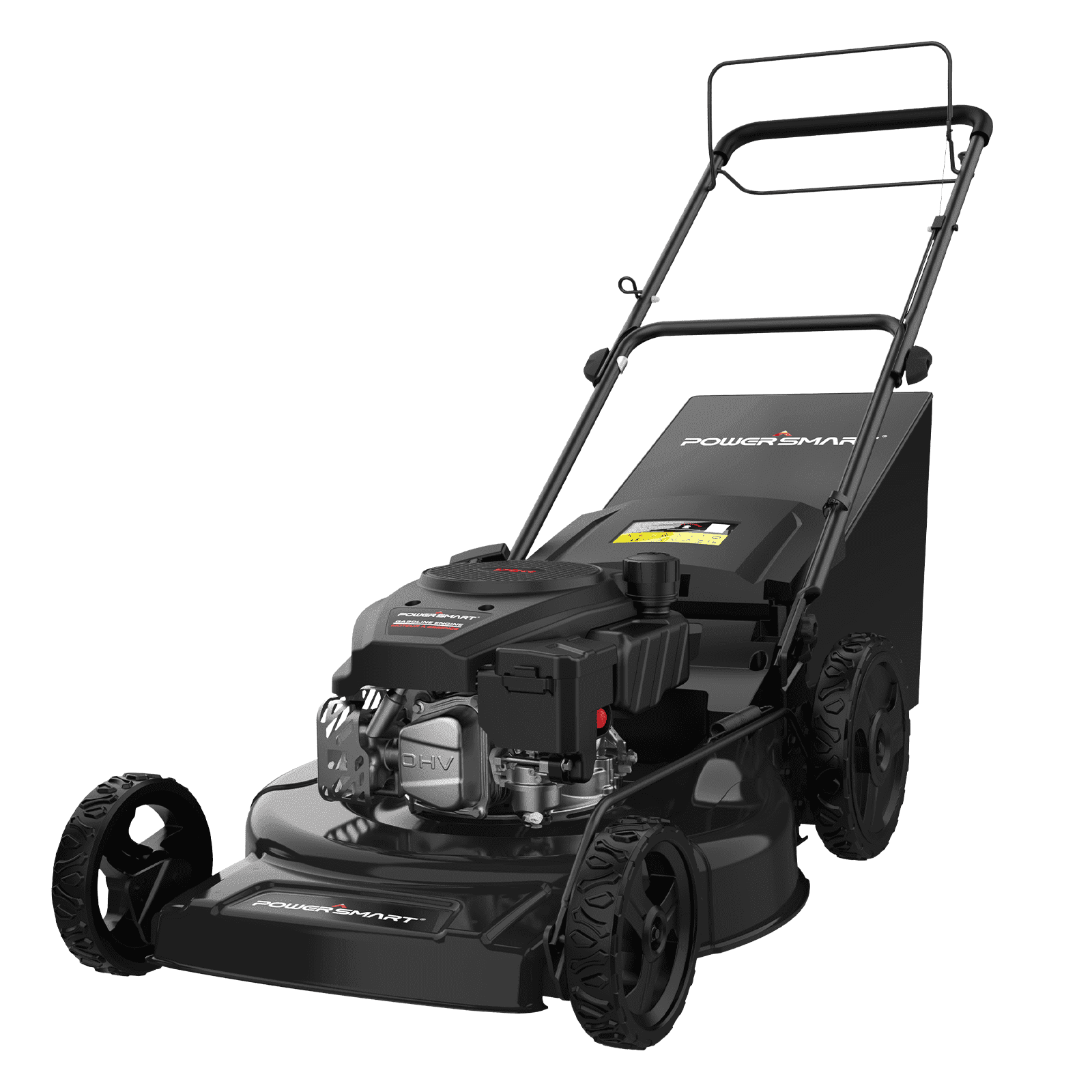 PowerSmart 170CC 22" 3-in-1 Gas Self-Propelled Lawn Mower with 6-Position Height Adjustment