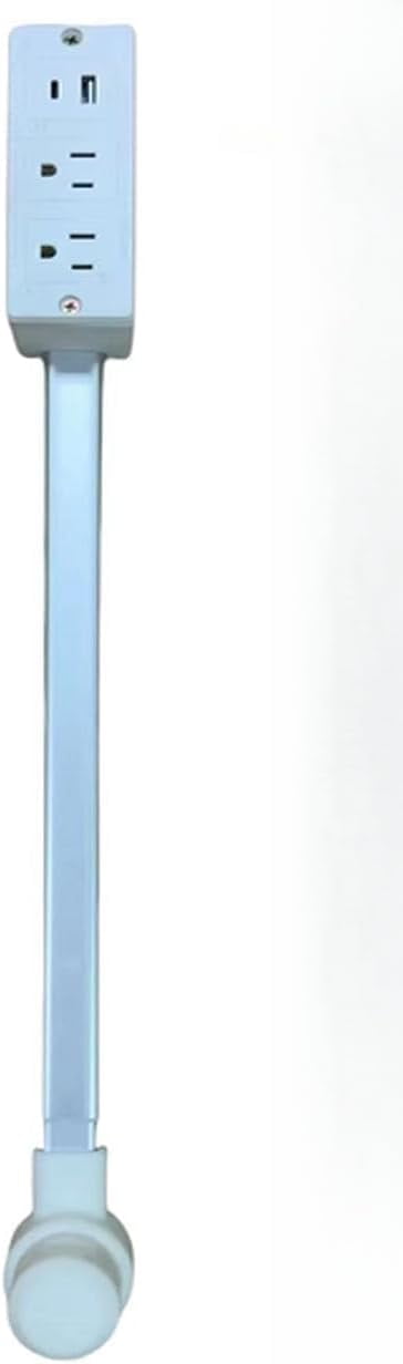 Power Socket Expander, 3.94FT Socket Expander, Include Features USB-A