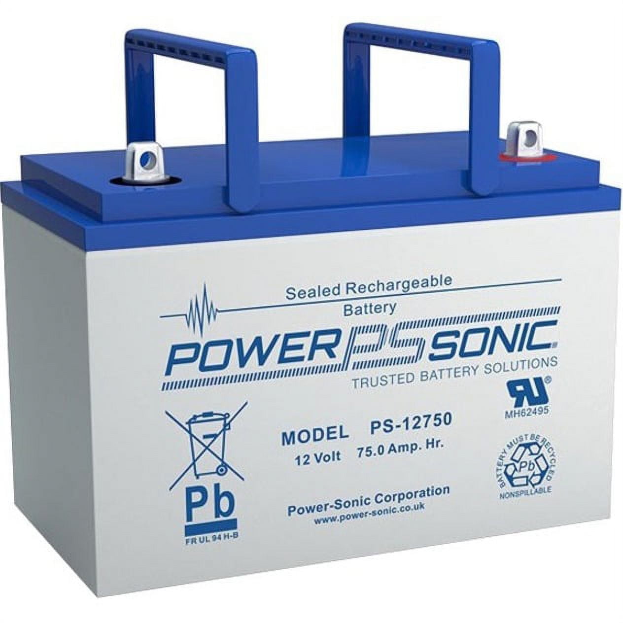 Power Sonic PS-12750 Battery