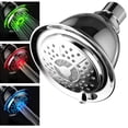 thumbnail image 1 of Power Spa® High-Power All-Chrome 4-Setting 7-Color LED Shower Head with Air-Turbo Technology, 1 of 8