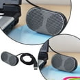 Apple Laptop External Speakers Power Speaker Powered Sound Bar Wired Computer Sound For TV Desktop