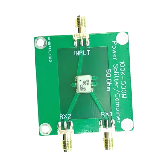 Power Splitter 100K-500MHz Frequency Microstrip 2Way 1 Channel Input Signals Into Two Channel Divider Combiner