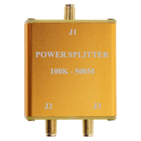 Power Splitter 100K-500MHz Frequency RF Microstrip 2Way One Channel Input Signals Into Two Channel Divider Combiner