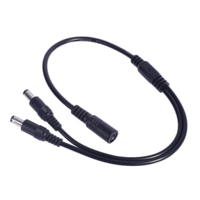 Power Splitter Cable 5.5x2.1mm, Efficient 2 Device Connection for Accessories