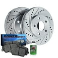 thumbnail image 1 of Power Sport Rear Brakes and Rotors Kit |Rear Brake Pads| Brake Rotors and Pads|Ceramic Brake Pads and Rotors BLC1.35108.02, 1 of 6