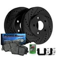 thumbnail image 1 of Power Sport Rear Brakes and Rotors Kit, 1 of 6