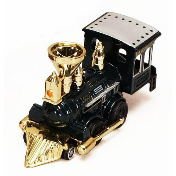 Power Steam Locomotive, Green with Gold - Showcasts 9931D - 5 Inch Scale Diecast Model Replica (Brand New, but NOT IN BOX)