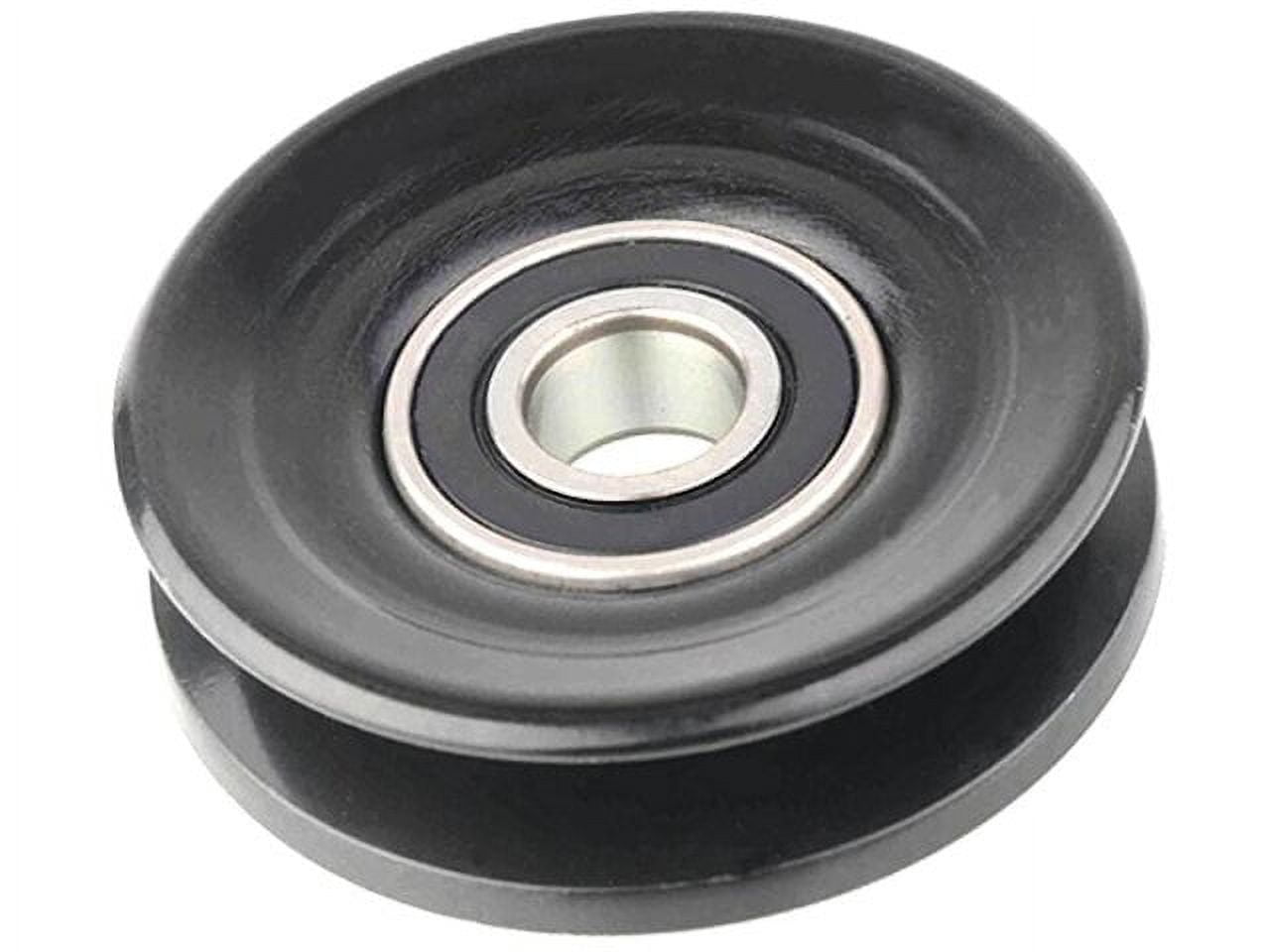 Power Steering Accessory Belt Idler Pulley - Compatible with 1986 Nissan 720 2.4L 4-Cylinder GAS