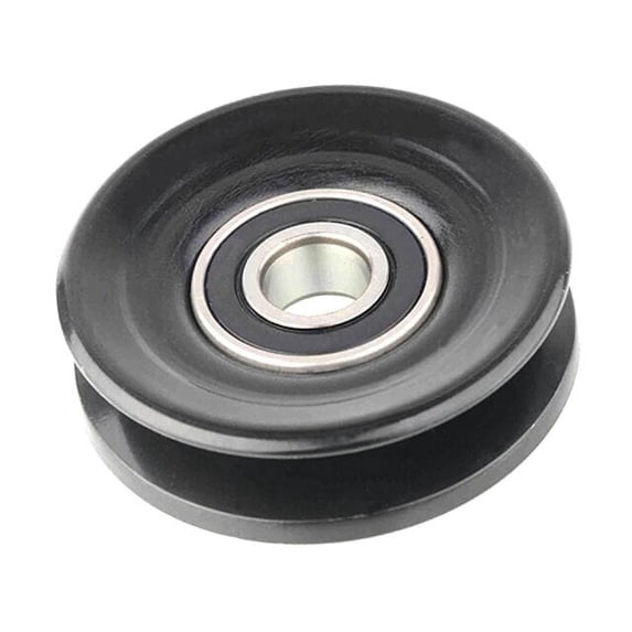 Power Steering Accessory Belt Idler Pulley - Compatible with 1987 - 1988 Nissan Pathfinder 2.4L 4-Cylinder GAS