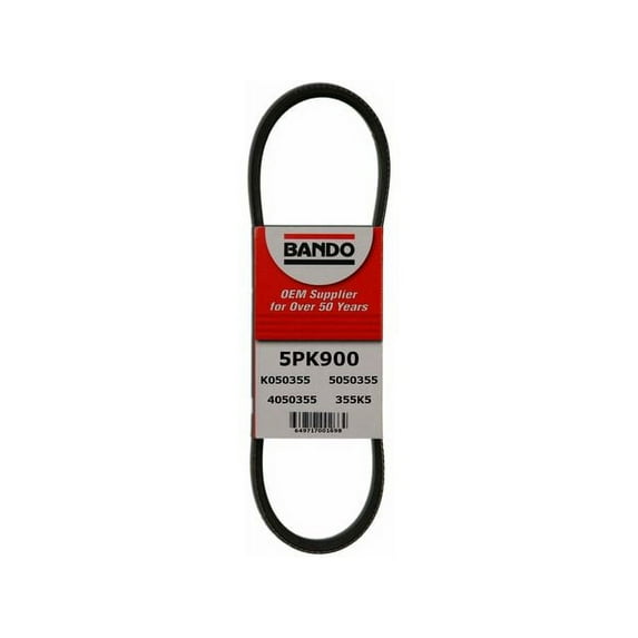 Power Steering Accessory Drive Belt - Compatible with 2002, 2004 - 2005 Kia Sedona 3.5L V6