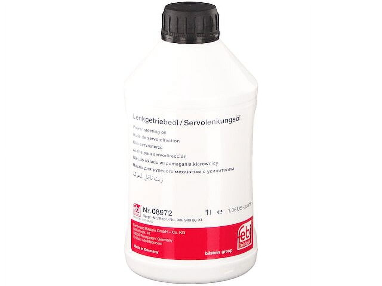 Power Steering Fluid Compatible with 2008 2012 MercedesBenz GL550 273.963 2009 2010 2011