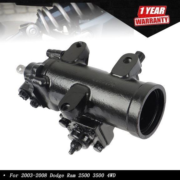 Power Steering Gear Box For Dodge Ram 1500 2500 3500 4WD w/ Bolt Side Cover x4