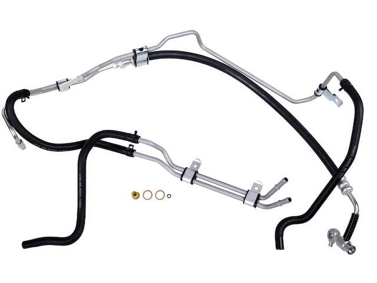 Power Steering Hose Assembly - Compatible with 2005 - 2014 Nissan Armada 2006 2007 2008 2009 2010 2011 2012 2013