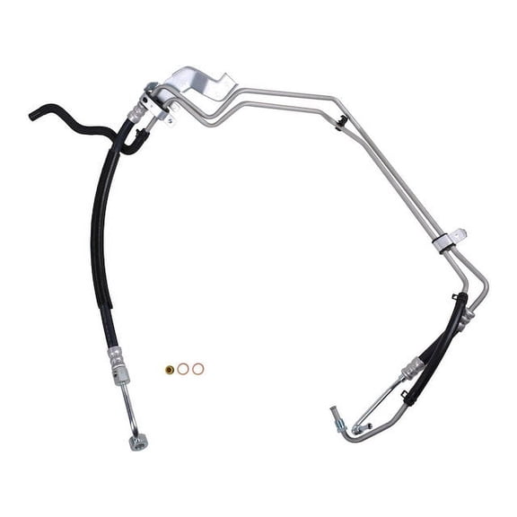 Power Steering Hose Assembly - Pressure and Return - Compatible with 2001 - 2004 Nissan Frontier 3.3L V6 2002 2003