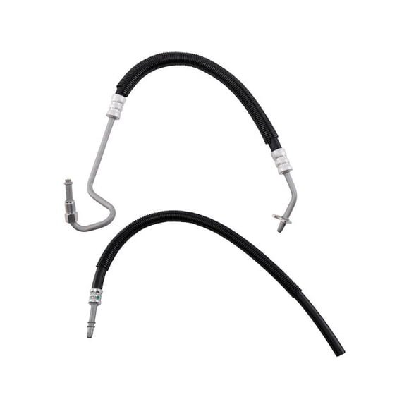 Power Steering Hose Kit 2 Piece Kit - Compatible with 2007 - 2014 GMC Yukon 2008 2009 2010 2011 2012 2013